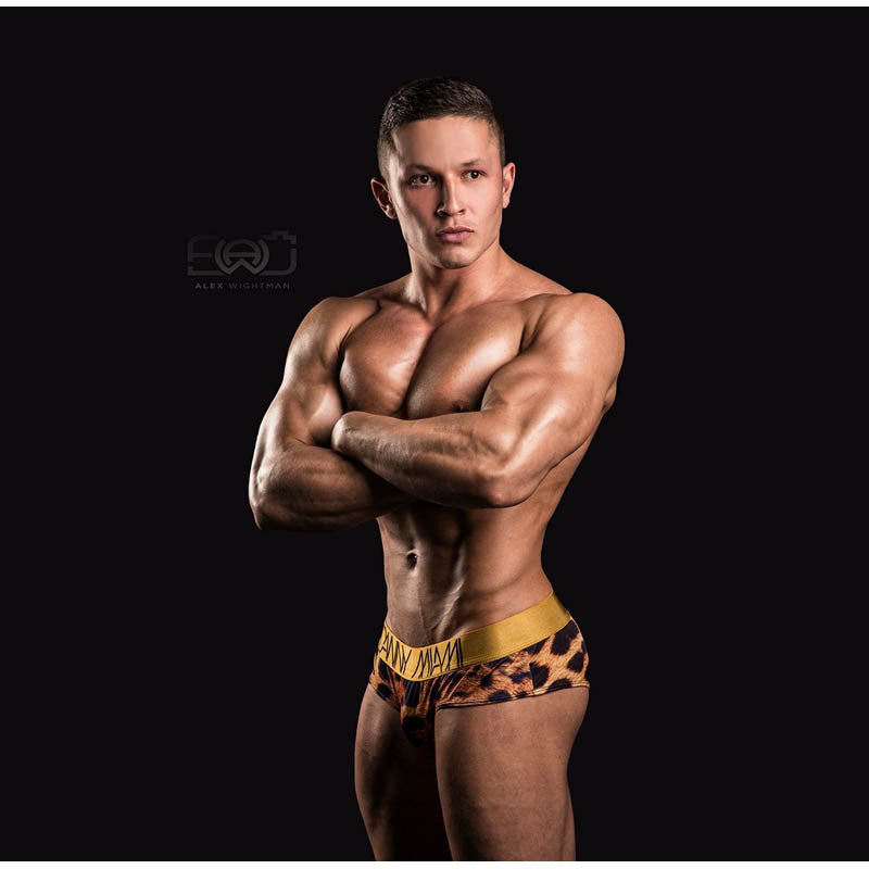 Cheetah - Underwear Brief -  TOP Fashion Brand DANNY MIAMI  - Undies with sexy low cut