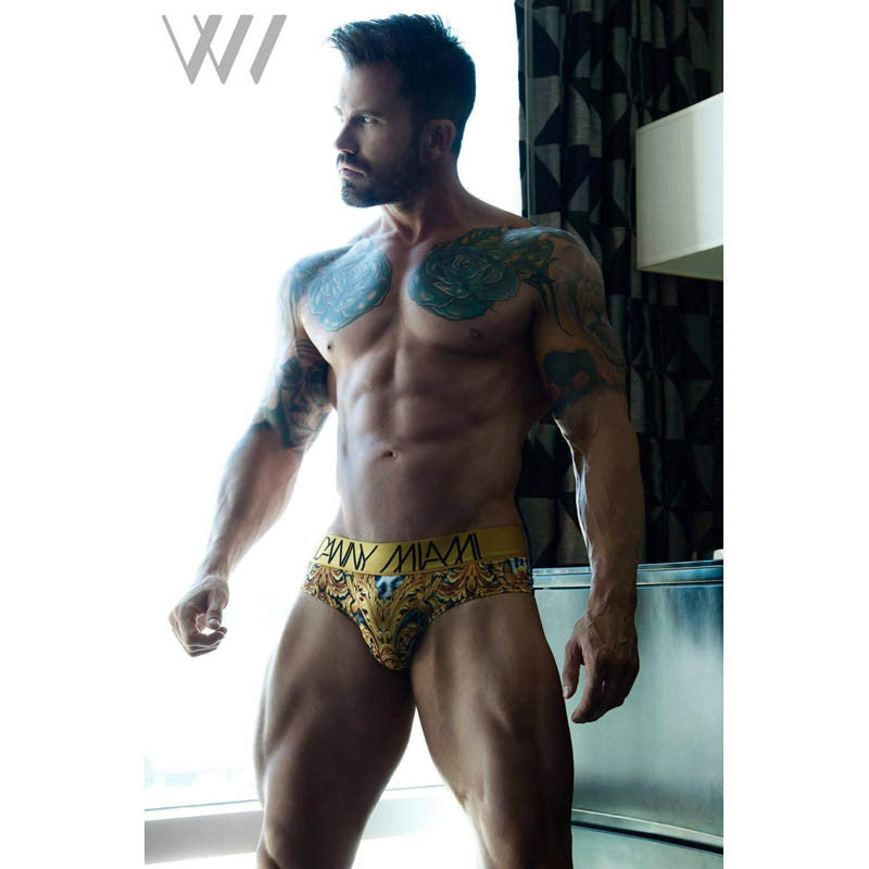 Leopard - Underwear Brief -  TOP Fashion Brand DANNY MIAMI  - Undies with sexy low cut