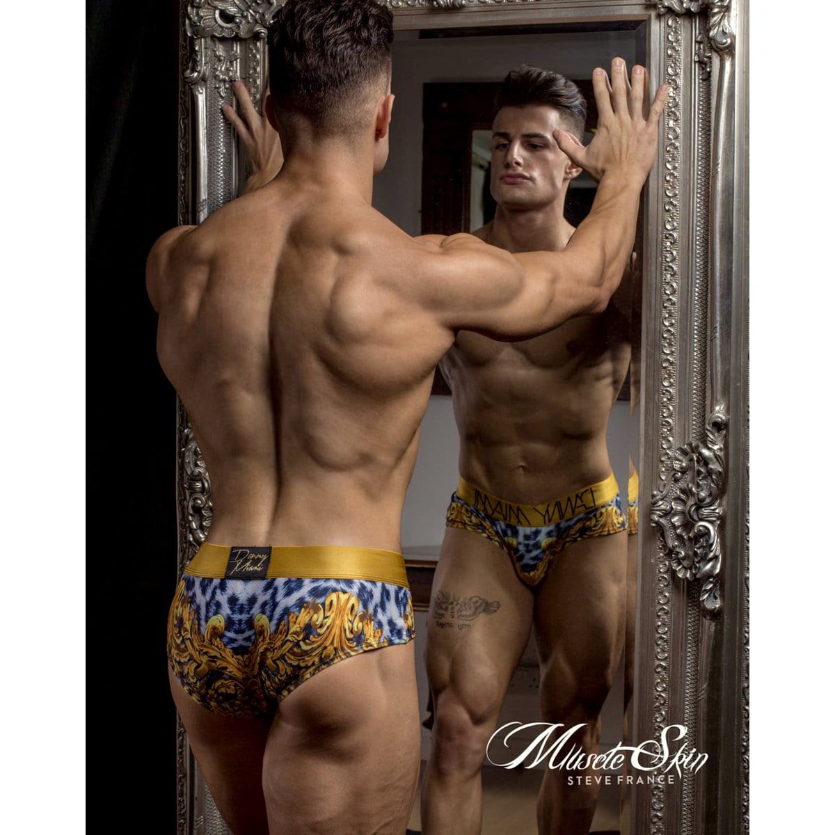 Leopard - Underwear Brief - TOP Fashion Brand DANNY MIAMI - Undies with sexy low cut