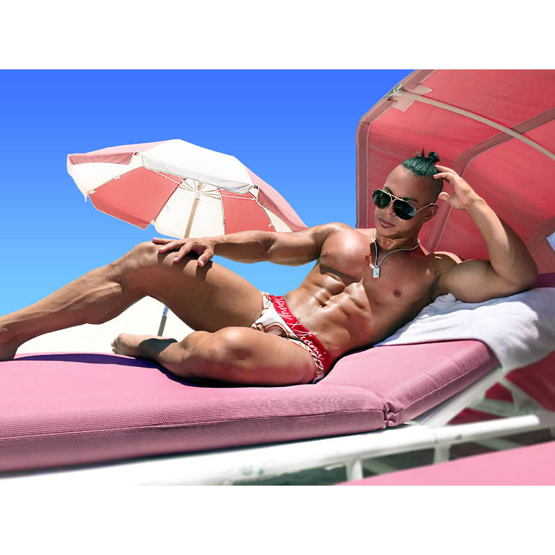 White Links - Underwear Brief -  TOP Fashion Brand DANNY MIAMI  - Undies with sexy low cut