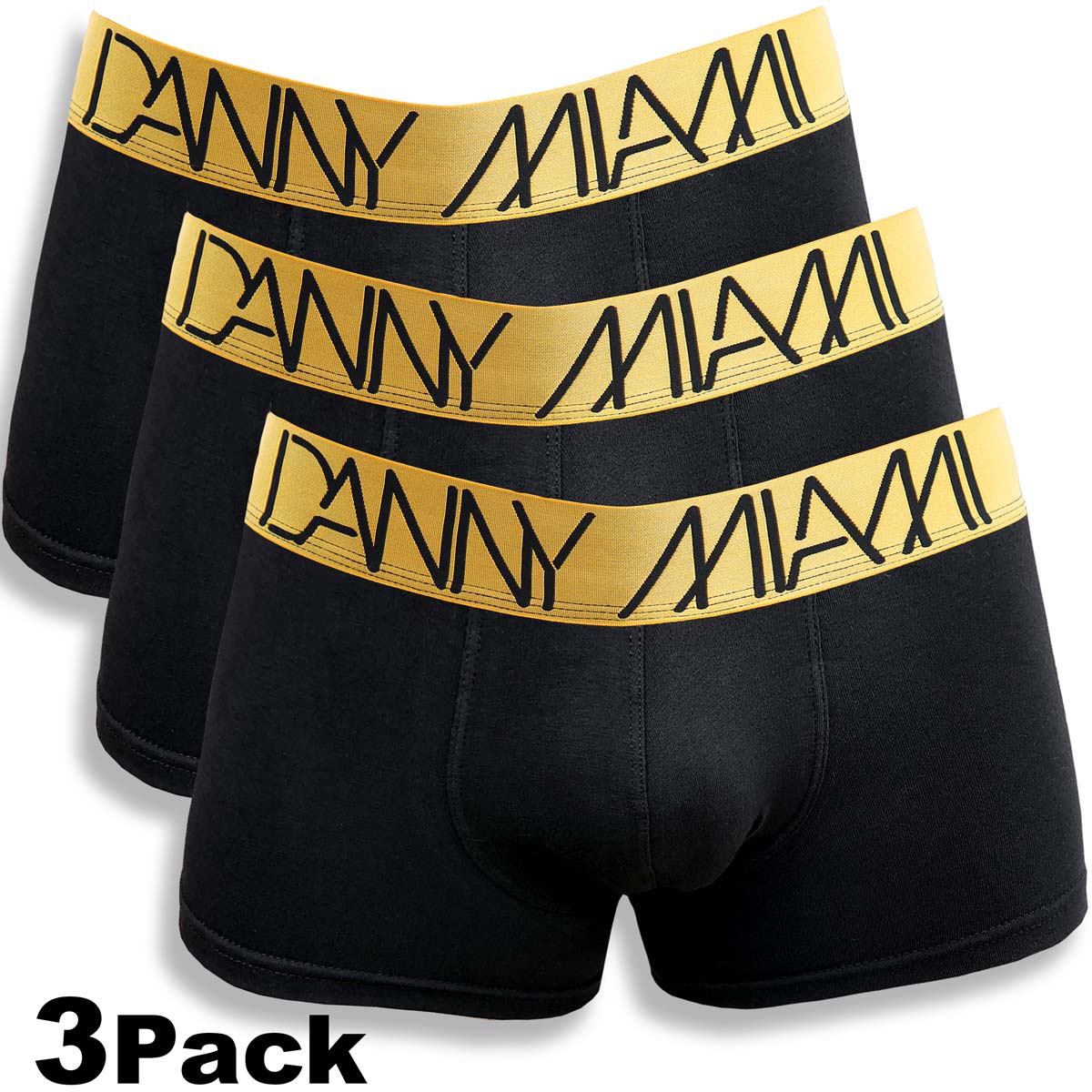 3Pack Gold Black Boxer Promo