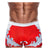 Men Swimwear Beach Short - Danny Miami luxury brand - Swimwear gym workout shorts  - Crown Red
