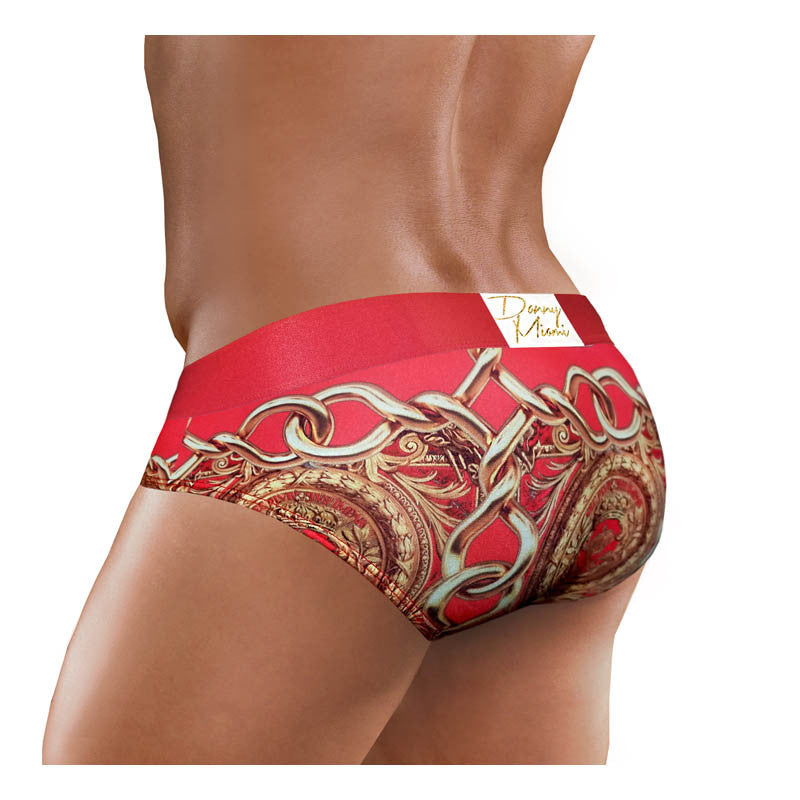 Lord Red - Underwear Brief -  TOP Fashion Brand DANNY MIAMI  - Undies with sexy low cut 