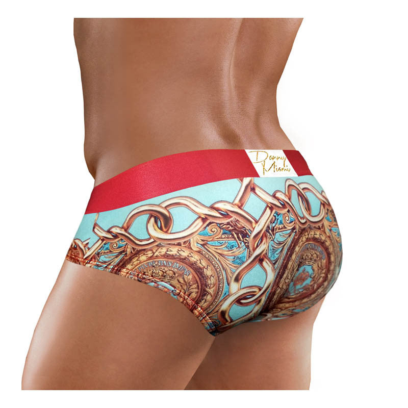 Lord Teal - Underwear Brief -  TOP Fashion Brand DANNY MIAMI  - Undies with sexy low cut 