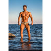 men swimsuit - Luxury Brand - Swim brief - Danny Miami - Made in USA - Swimwear for men - Lord Sky