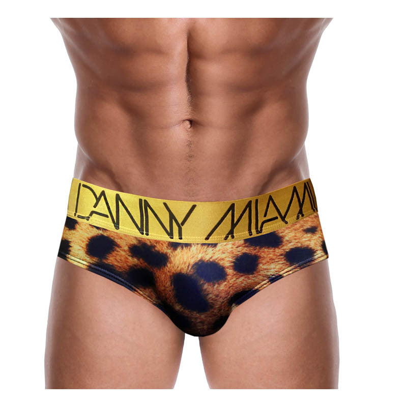 Cheetah - Underwear Brief -  TOP Fashion Brand DANNY MIAMI  - Undies with sexy low cut 