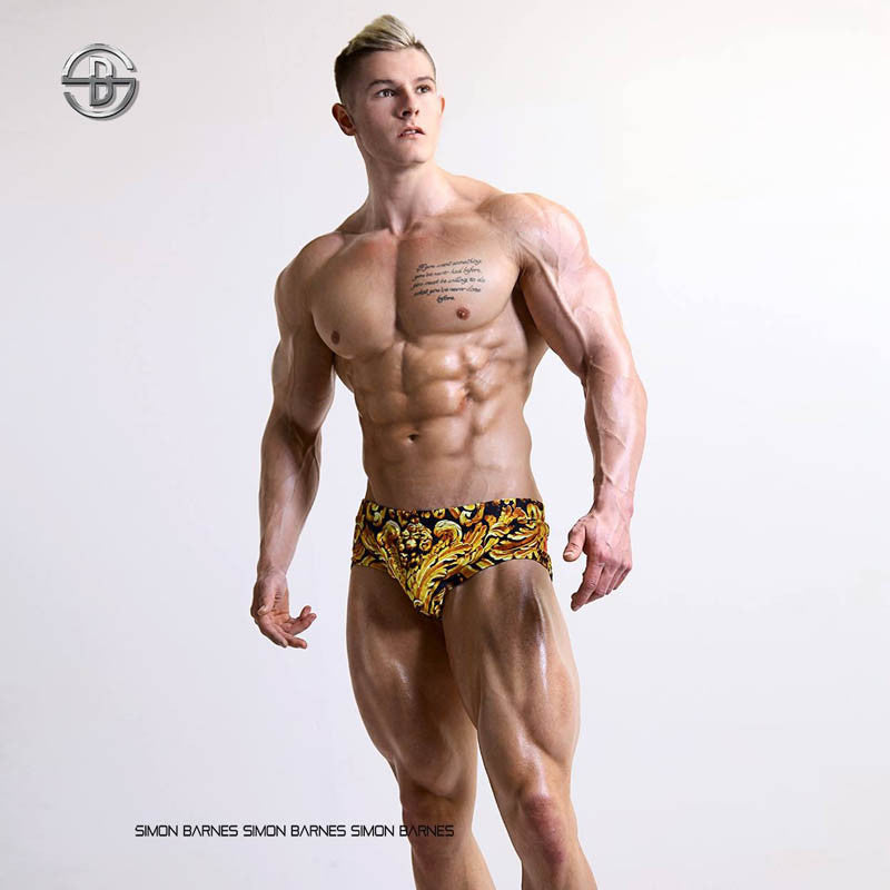  DANNY MIAMI Swimwear - God Of king - Men Swimsuit Brief - Beach Trunks -  Fashion brand