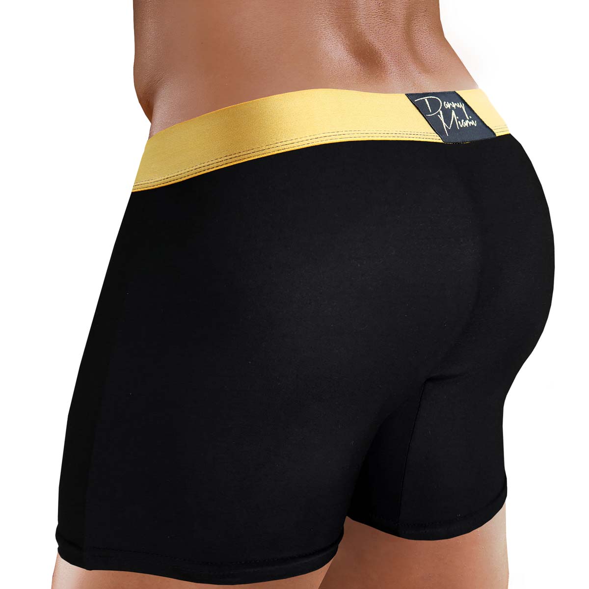 Gold Black Long Boxer