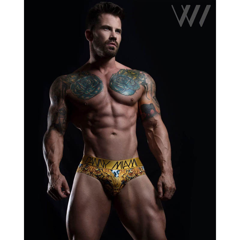 Leopard - Underwear Brief -  TOP Fashion Brand DANNY MIAMI  - Undies with sexy low cut 