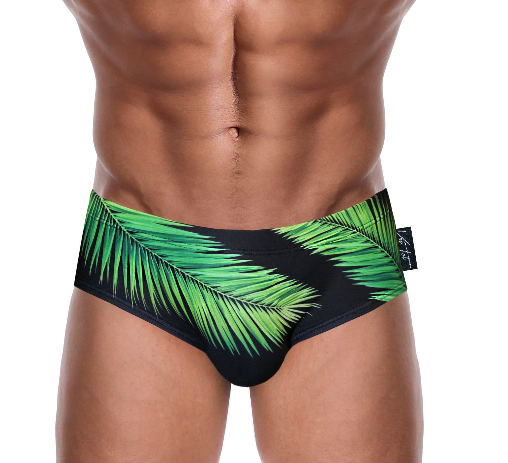 Black Palms - Men Swimsuit Brief DANNY MIAMI Black Palms - Men Swimsuit Brief DANNY MIAMI