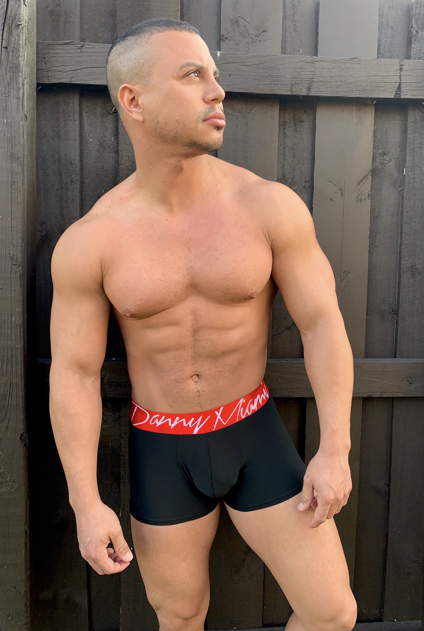 3Pack Red Black Boxer