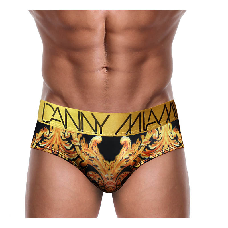 Royal Black - Underwear Brief -  TOP Fashion Brand DANNY MIAMI  - Undies with sexy low cut 